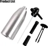 Soda-Maker – Tragbarer Siphon – 1 l – Aluminium – Für Produktbild-Vorschau 4