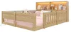 Flachbett, Gitterbett, 140 x 200 cm, Kinderbett mit Gitter, Produktbild-Vorschau 7