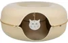 TRIXIE Filzdonut Katzenhöhle mit Spielzeug - ø 60 cm Produktbild-Vorschau 1