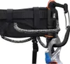 Close-up of a climbing harness accessory with carabiners attached. Produktbild-Vorschau