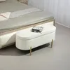 HOMCOM Zitbank met opbergruimte, bekleed met stof met een Productafbeelding-voorbeeld 2