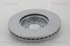 2x TRISCAN Bremsscheibe 8120 24160C für OPEL Astra J Sports Produktbild-Vorschau 2