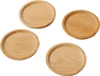 4 Stück Holzschale/Holzteller Rechteckig Buche, Runden,14cm Produktbild-Vorschau 1