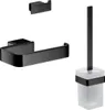 EMCO WC-Set LOFT PapHal. o De Bügarn. Doppelhaken schwarz Produktbild-Vorschau 1