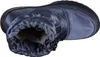 A top-down view of a blue snow boot. Produktbild-Vorschau