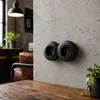 Cornice da incasso retrò a 2 moduli I Curve VX1 nero opaco Anteprima dell’immagine prodotto 6
