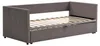 Divano letto ProximaX 90/180 x 200 cm in velluto grigio, Anteprima dell’immagine prodotto 12