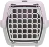 Trixie transportbox Capri, lichtgrijs/lila, voor honden Productafbeelding-voorbeeld 3
