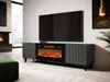 MIRJAN24 TV-Lowboard Vamos Grey 180 mit Kamin, TV-Schrank Produktbild-Vorschau 2