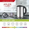 Camry Adler AD 1216, 1,7 l, 2000 W, Schwarz, Silber, Produktbild-Vorschau 22