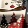 Uniqoos® vánoční běhoun na stůl, rozměry 183 x 33 cm – 100% Náhled obrázku produktu 3