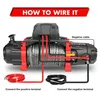 Diagram showing how to wire an electric winch. Anteprima dell’immagine prodotto