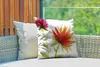 MuchoWow® Outdoor Kissen - Abstraktes Blumenmuster, Produktbild-Vorschau 3