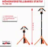 Grafner Akku Baustrahler LED mit Stativ, 360° 2300 Lumen, Produktbild-Vorschau 3