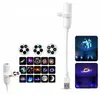 2-in-1 Galaxy Projector Nachtlicht, USB Plug & Play, 15 Produktbild-Vorschau 1