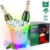 Pojemnik WIADERKO na lód RGB światło LED COOLER do lodu 5L Podgląd zdjęcia produktu 2