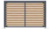 Westmann Boxa M Verkleidung Wärmepumpe Holzoptik 140x50x97 Produktbild-Vorschau 2