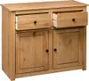 A wooden sideboard with two drawers and two cabinet doors. Produktbild-Vorschau