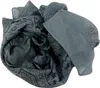 Baumwolltuch Indisches Muster 1 grau schwarz Blumen schwarz Produktbild-Vorschau 3