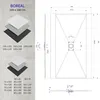 i-flair SMC Duschwanne 160x100 cm – 26 mm flach inkl. Produktbild-Vorschau 3