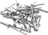 Rapid 4 * 12 Standart Rivets, 100 pcs. Podgląd zdjęcia produktu 5