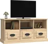 The Living Store TV-Schrank Sonoma-Eiche 100x35x50 cm Produktbild-Vorschau 4
