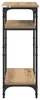 vidaXL Table d'appoint Chêne Artisan 40 x 30 x 75 cm Bois Voir les images du produit 6