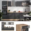 Vicco Küchenzeile R-Line, 300 cm mit Hochschrank, ohne Produktbild-Vorschau 8