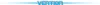 The image shows the word "VENTION" in large, blue, stylized letters with a light blue gradient bar behind it. The background is white and blurred. Podgląd zdjęcia produktu