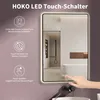 HOKO Specchio da bagno a LED 100x70 cm / 70x100 cm Montana Anteprima dell’immagine prodotto 2