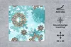 MuchoWow® Mauspad Mousepad Teenager - Mandala - Muster Produktbild-Vorschau 3