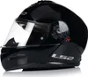 LS2 Klapphelm FF908 Strobe II Solid, schwarz, 3xl Produktbild-Vorschau 3