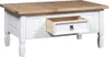 Couchtisch Mexiko-Stil Kiefernholz Weiß 100x55x44 cm Produktbild-Vorschau 4