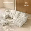VASAGLE Modulares Sofa Set, Chenille, Weiß, 6-Sitzer Couch, Produktbild-Vorschau 7