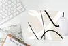 MuchoWow® Mauspad Mousepad Linie - Abstrakt - Minimalismus Produktbild-Vorschau 5