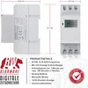 BEARWARE Zeitschaltuhr digital - für DIN Hutschienen im Produktbild-Vorschau 3