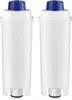 Two white water filter cartridges with blue caps are shown against a white background. Produktbild-Vorschau
