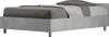 ITYHOME - Bett mit Lattenrost 120x190 Zement Nuamo Produktbild-Vorschau 1