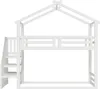 Sweiko Kinderbett 90x200cm, Niedriges Etagenbett mit Produktbild-Vorschau 14