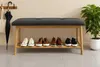 riess-ambiente Schuhbank ZEN-BO 90cm natur grau Bambus Produktbild-Vorschau 3