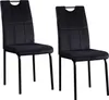 2er Set Samtstühle Denton mit Ziernähten, H96,5 x B41,5 x Produktbild-Vorschau 1