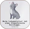 Mr. & Mrs. Panda Untersetzer Glas Französische Bulldogge Produktbild-Vorschau 1