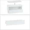 Comodino Relaxdays con 2 cassetti, seduta imbottita, panca Anteprima dell’immagine prodotto 6