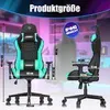 KESSER® Gaming Stuhl Ergonomisch Bürostuhl mit Kopfstütze & Produktbild-Vorschau 2