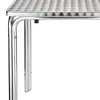 Bolero Quadratischer Bistrotisch Edelstahl 4 Beine 60Cm Produktbild-Vorschau 3