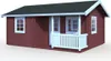 Gartenhaus Palmako Sandra 21,5+3,7 m² inkl. Fußboden, Produktbild-Vorschau 9