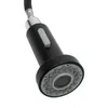 A close-up shot of a black pull-out faucet head with a gray button and a spray face. Náhled obrázku produktu