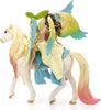A toy figurine of a winged horse with a rider. Náhľad obrázku produktu