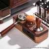 Stacja do ubijania espresso - drewniany uchwyt z 3 otworami Podgląd zdjęcia produktu 4