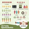 COSTWAY Kinderspeelwinkel, speelgoedmarktstand met 6 Productafbeelding-voorbeeld 6